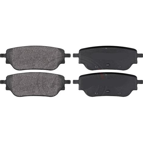 KIT PASTIGLIE FRENO POSTERIORI compatibile con MERCEDES-BENZ CLASSE B SPORTS TOURER (W247) / PASTIGLIE FRENANTI AUTO OEM P 50 148  P 50 151 / 780705801 , / SOSTITUZIONE DIRETTA / BASSA POLVERE / SILEN (1/4)