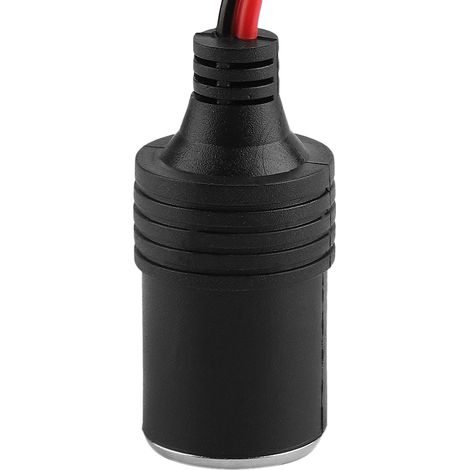 Adaptateur prise allume-cigare voiture 30cm, connecteur femelle, fiche câble (1/3)
