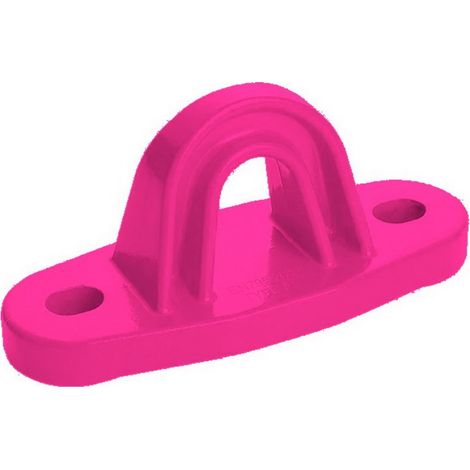 Punto de anclaje fijo aluminio magenta