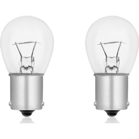 Pack de 2 Ampoule S25 BA15s 32V 18W Dimmable Blanc Chaud 2700K pour Bateau Auto