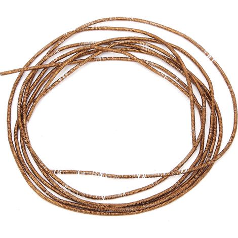 Stickgarn aus Kupferdraht, glänzend, 1,5 mm Durchmesser, zum Selbermachen, StringCoffee (1/5)