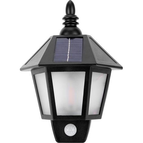 Lampes solaires étanches pour murs extérieurs, lampes décoratives pour jardins et cours intérieures, avec détecteur de mouvement (1/5)