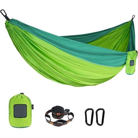 Accessoires de camping en plein air Tissu de parachute en nylon portable de taille simple et double Camping en plein air, 2 (1/4)