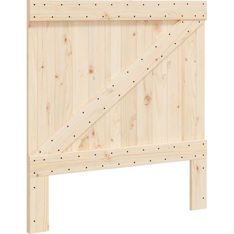Maison Exclusive - Cabecero de madera maciza de pino 100x104 cm
