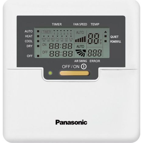 Panasonic Kabelfernbedienung für Rastermaß-Kassette RAC, CZ-RD52CP