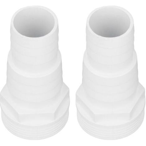 – Pool filter pump hose adapter 1-1/2 inch male thread – Durable plastic material – Simple installation and stable connection (1/5)