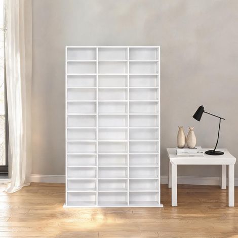 Meuble de rangement de bureau bianco en MDF 102 x 23,5 x 195 cm (1/5)