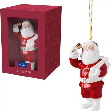 Villeroy & Boch Annual Ornaments 2024 Addobbo per Albero di Natale Babbo Natale (1/5)