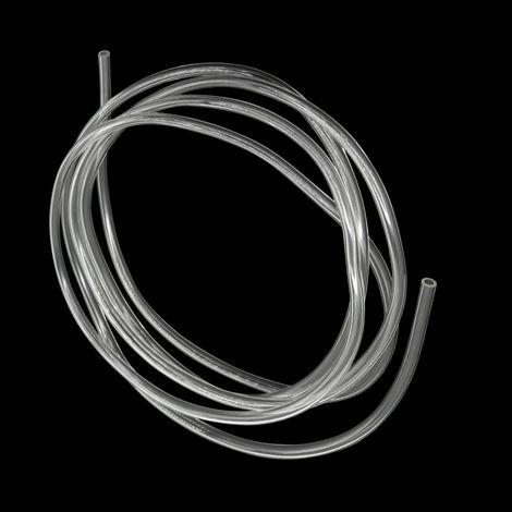 Tuyau flexible en plastique, 6 mm x 8 mm x 3 m de long en PVC transparent pour le transfert d'eau et d'air (1/5)