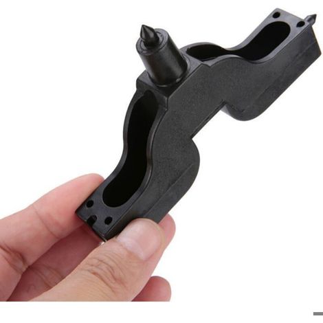 Descendeur Auto-Freinant - Aluminium - Pour Corde 9-12 mm - Sécurité Escalade et Sauvetage - 1 Pièce (1/4)