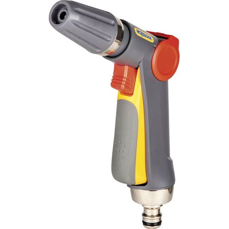 Hozelock Jet Plus Multi Spray Gun Metal Three Spray Patterns Garden Watering