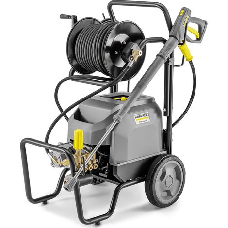 KARCHER Nettoyeur Haute Pression HD 9 20-4 MX+ Classic 13679110 Triphase a Eau Froide, Moteur de 6.5 kW, de 70 a 200 bar, Cable de 5 m, Garantie 2 ans