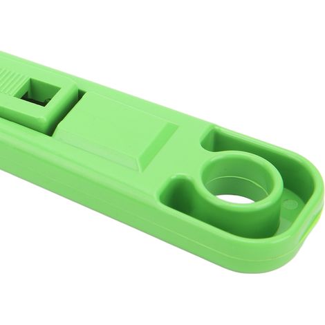 Packung mit 10 Edelstahl-Rasierklingenschabern mit ergonomischem Griff, elektronisches Werkzeug zum Entfernen von Klebstoff (grün). (1/5)