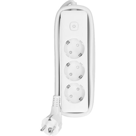 Bloc multiprise 2200W 10A prise femelle multiple boîte de connexion EU 250V SF008-3 3 sorties (1/5)