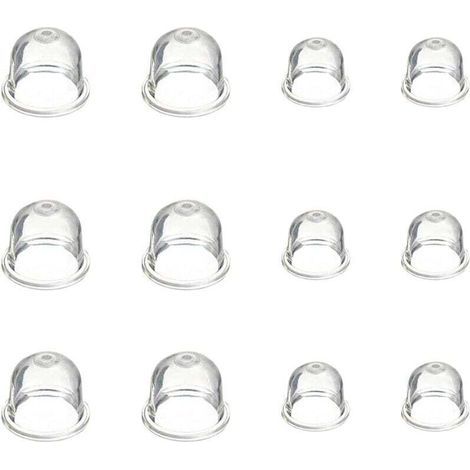 12 Stück Vergaser-Primerpumpen (19 mm und 22 mm) – Vergaserzubehör für Freischneider, Kettensägen, Laubbläser und Rasenmäher – Bluedeer (1/5)