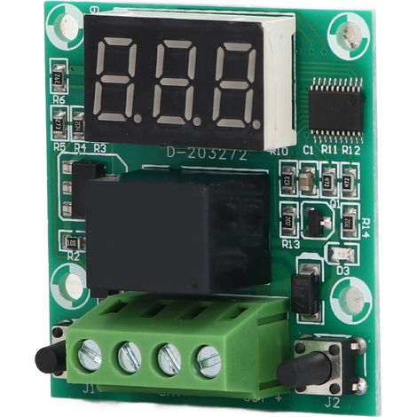 Module de Protection Basse Tension Numérique 12V 20A avec Affichage LED et Arrêt Automatique (1/5)