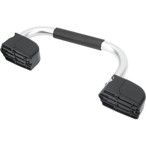 Poignée d'aide repliable pour camping-car, caravane et remorque, poignée d'entrée en aluminium avec grip EVA, accessoire de porte robuste et pratique. (1/5)