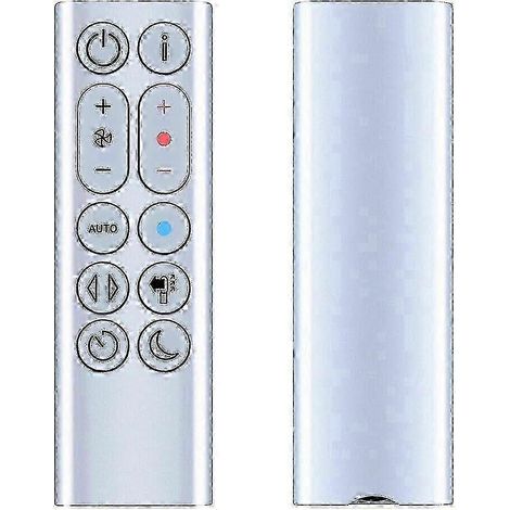 Télécommande de remplacement neuve 2025 pour ventilateur purificateur d'air/chauffage Pure Hot + Cool HP04 HP05 HP06 HP09 (argent) (1/5)