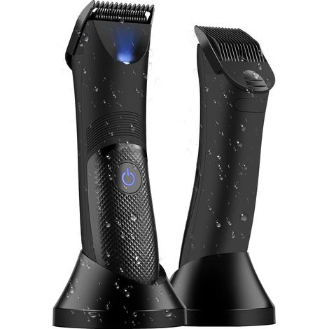 Tondeuse à barbe électrique pour homme et femme, rasoir, étanche, cadeau de fête des pères