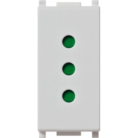 VIMAR - 14201.SL 2P+E 10A P11 Silbersteckdose