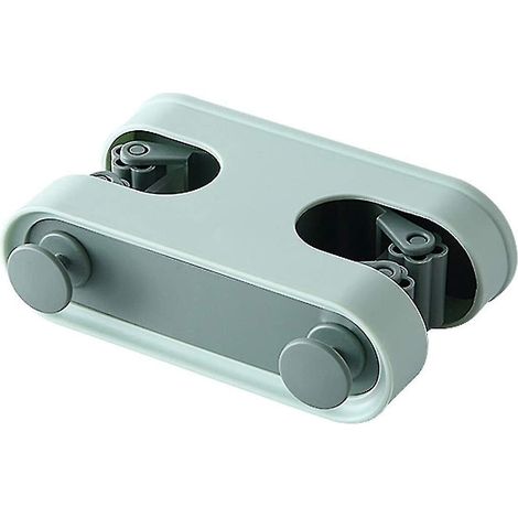 3 Pcs Clip De Balai, Support De Vadrouille, Support De Balai De Vadrouille, Organisateur De Stockage, Conception  Double Boucle, Installation Sans