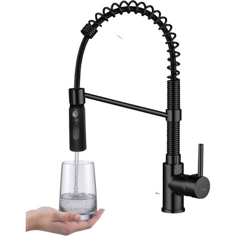 Grifo de lavabo de pie con resorte SERPEN Laveo (1/5)