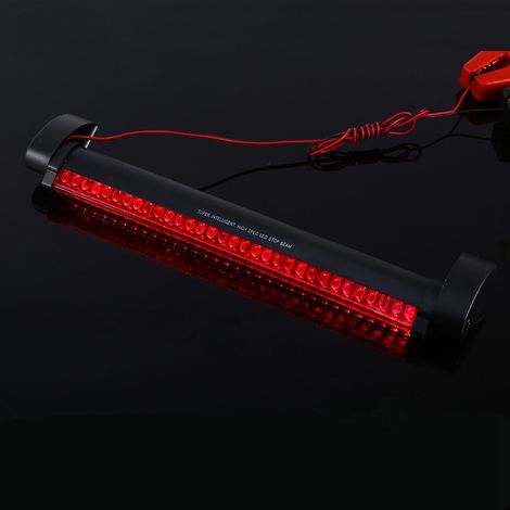 Feu stop LED universel 32 diodes rouge haute monture pour voiture, lampe avertisseur 12V (1/5)