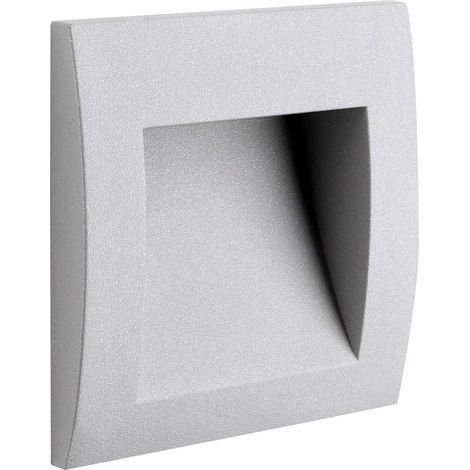 Empotrable De Pared Ip65 Face Led 2,5W 3000K Gris 113Lm
