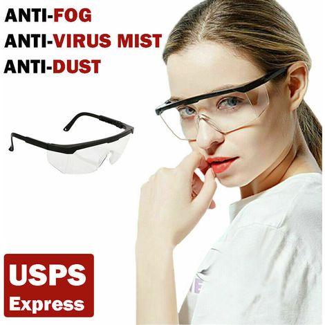 Lunettes de Protection Transparentes Anti-Salive pour Sécurité Chimique et Professionnelle (1/5)