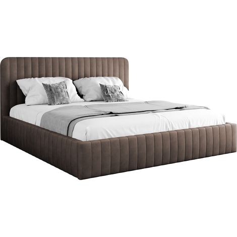 Cama TrendyNest Caprion, Velluto 29, Doble, 180x200, Tapiz, Somieres, 191x212x106cm (1/5)