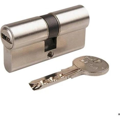 Tesa T60 Zylinder Schloss Antibump Messing 15 mm 5 Schlüssel