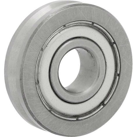 V6000ZZ Stahl-V-Nut-Einzelrollenlager, 10 mm Bohrung, 30 mm Außendurchmesser, 8 mm Dicke