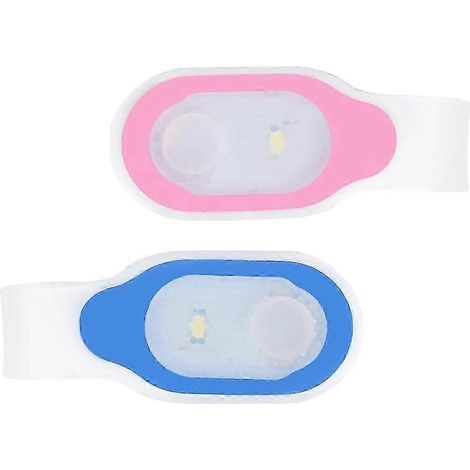 Lampe torche LED mains libres, 3 modes, fixation magnétique aux vêtements pour une sécurité accrue. (1/5)
