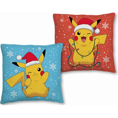 Almohada de Pokémon Pikachu de 40 x 40 cm