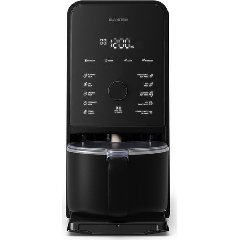 Klarstein Marcia Touch máquina de leche de nuez 1,2 litros 6 cuchillas de acero inoxidable 1200 W 10 + 2 programas (1/5)