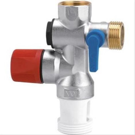 Groupe de sécurité SFR droit inox Watts MF3/4'' 7 bar max NF