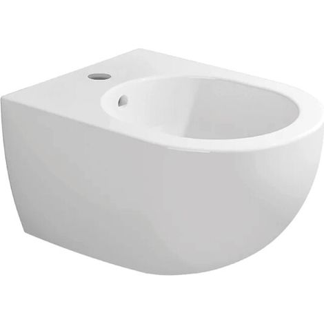 FLAMINIA - MINIAPP BIDET SOSPESO MONOFORO IN CERAMICA BIANCO AP219 (1/4)