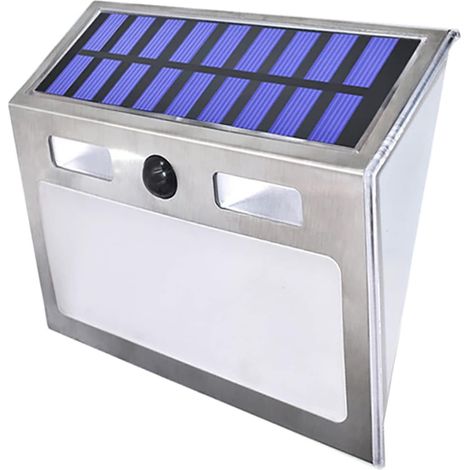 1ensemble Lampe Solaire Murale Avec Numéros De Maison Éclairage Led Étanche (1/5)