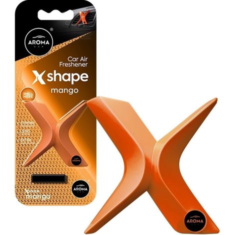 Désodorisant AROMA CAR X Shape Mangue