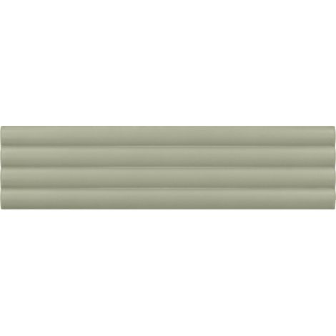 Carrelage mural faïence effet relief RYTHM 20x5cm 20x5cm Cloud Tansy green - Mat - boîte de 0.38 m2 20 x 5 cm Cloud Tansy green - Mat - boîte de 0.42