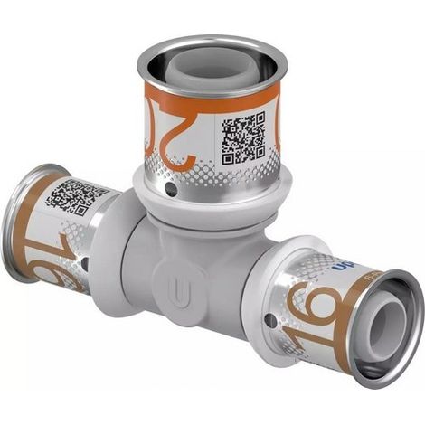 Raccordo a T riduttore ppsu 25-16-25 Uponor S-Press Plus