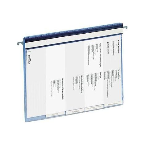 DURABLE Personalhefter DURABLE DIN A4 Kunststoff blau DURABLE DIN A4 Kunststoff blau (1/4)