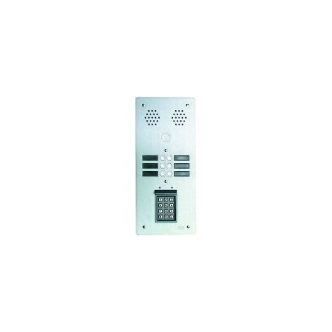 Plaq alu 6mm 2r 4t + s30 ecla - URMET 7772/4C (1/2)