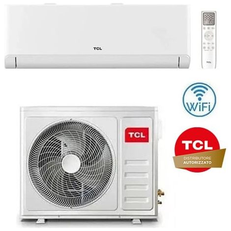 Climatizzatore Condizionatore TCL BreezeIN serie P5 Wifi 9000 BTU SN09P5S0 Inverter R32 Classe A++/A+