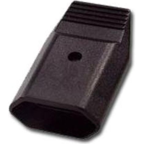 electricidad finstock base aerea bipolar negra 10a-250v 11009-54420