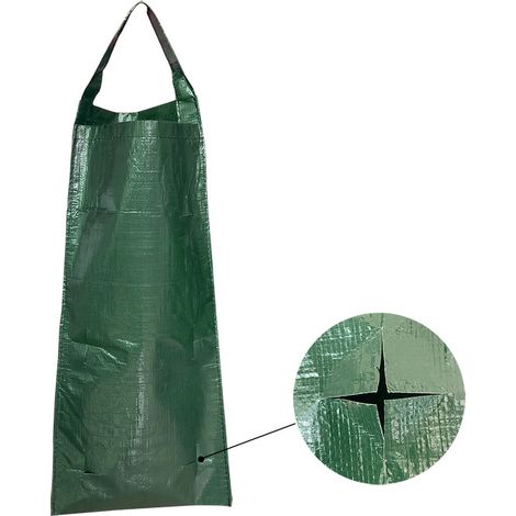 Sac de culture de fraises suspendu, sac de culture de fraises à 8 trous, adapté aux sacs de culture de fraises, tomates et poivrons (vert) (1/5)