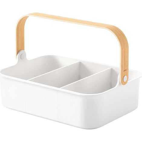 Bac de rangement avec poignée empilable Bellwood 35 x 26 x 13 cm (1/4)