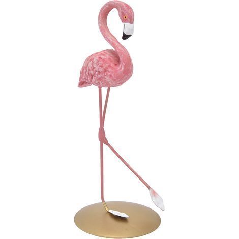 Flamingo-Statue aus Kunstharz, Innendekoration für Wohnzimmer, Schlafzimmer oder Büro (1/5)