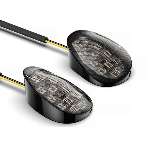 Clignotant LED encastré pour moto, comme illustré (1/5)