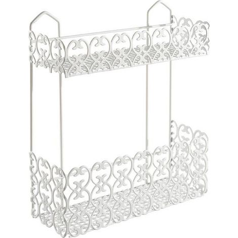 Estante de baño Florenz Recta 2P 30X10 H 36 Metaltex